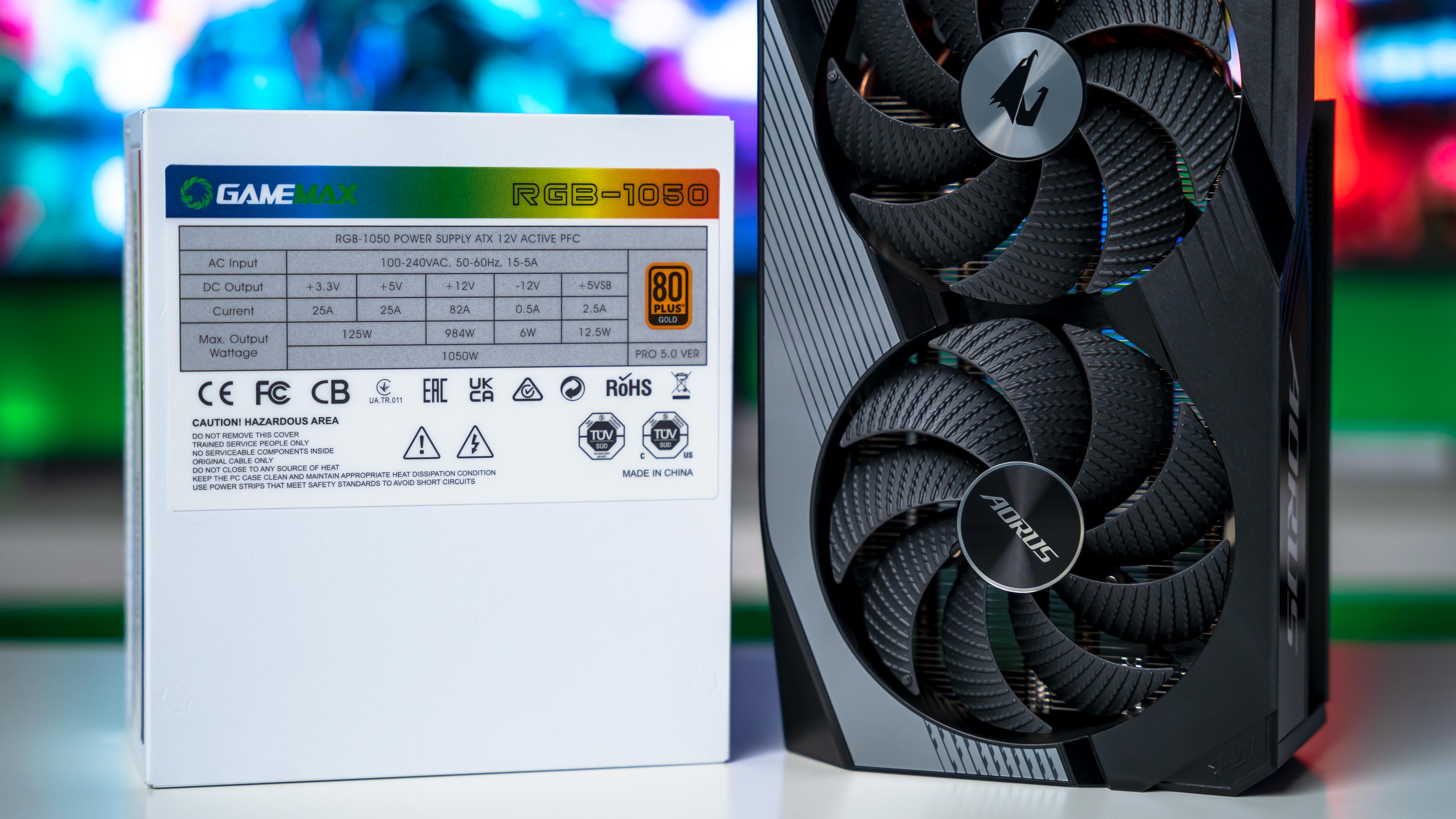 GameMax RGB Smart 1050 Pro Card GameMax RGB Smart 1050 Pro Card