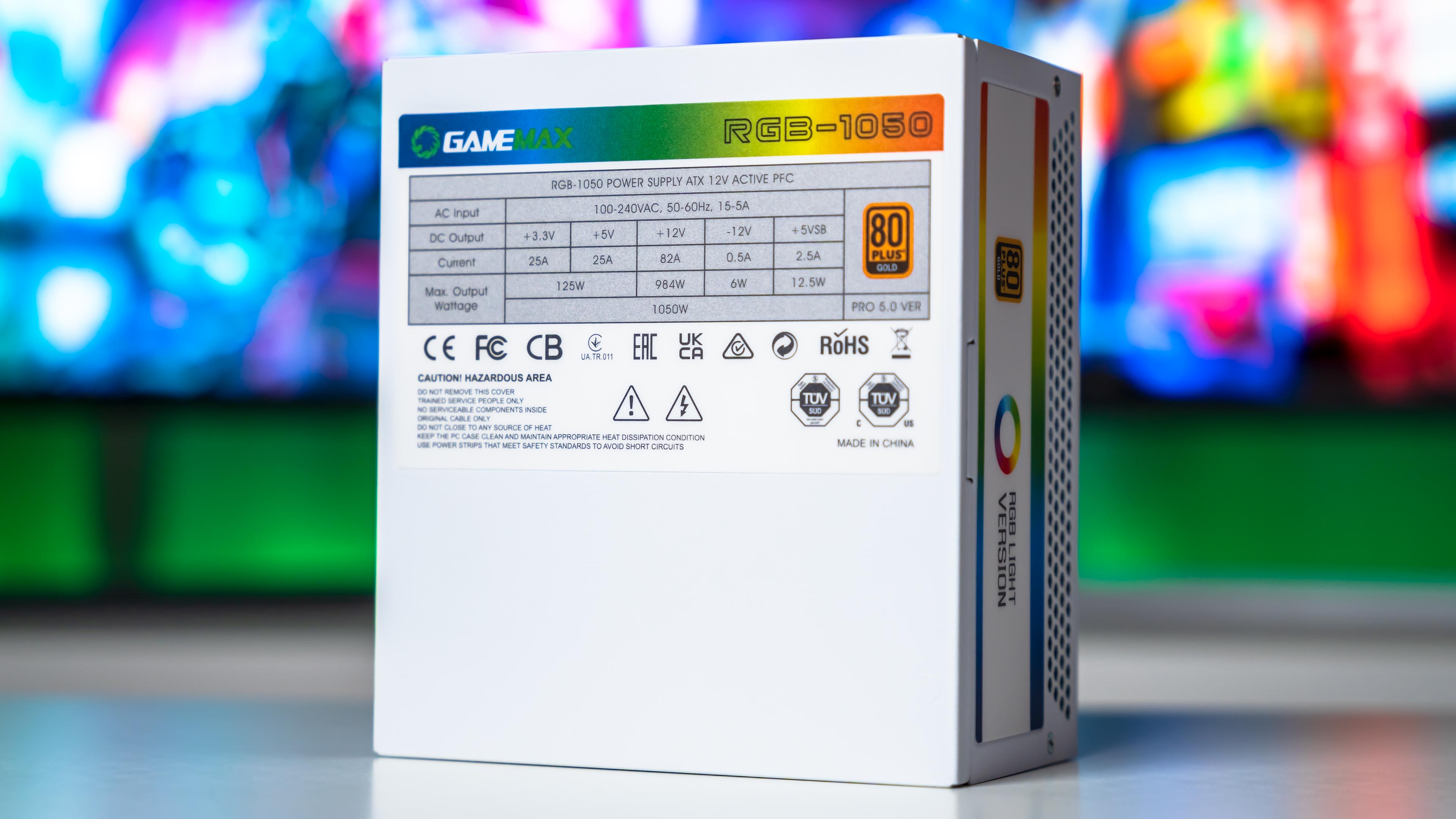 GameMax RGB Smart 1050 Pro PSU (2) GameMax RGB Smart 1050 Pro PSU (2)