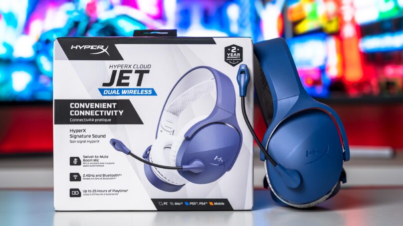 مراجعة HyperX Cloud JET Dual Wireless سماعة الألعاب اللاسلكية