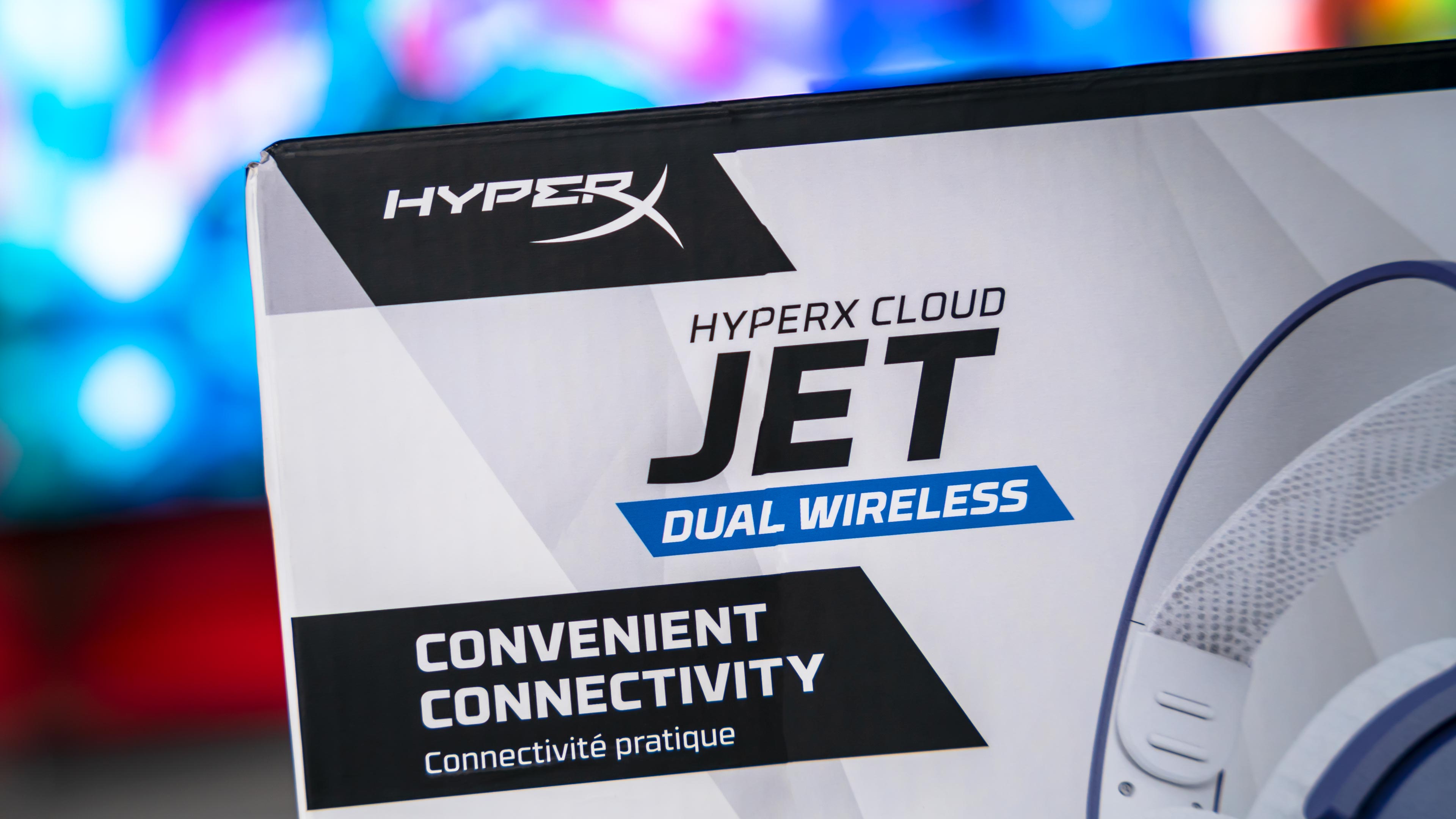 HyperX Cloud JET Dual Wireless Box (2) HyperX Cloud JET Dual Wireless Box (2)