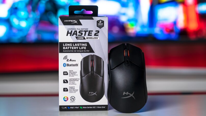 مراجعة HyperX Pulsefire Haste 2 Core Wireless : فأرة لاسلكية بأداء جيد