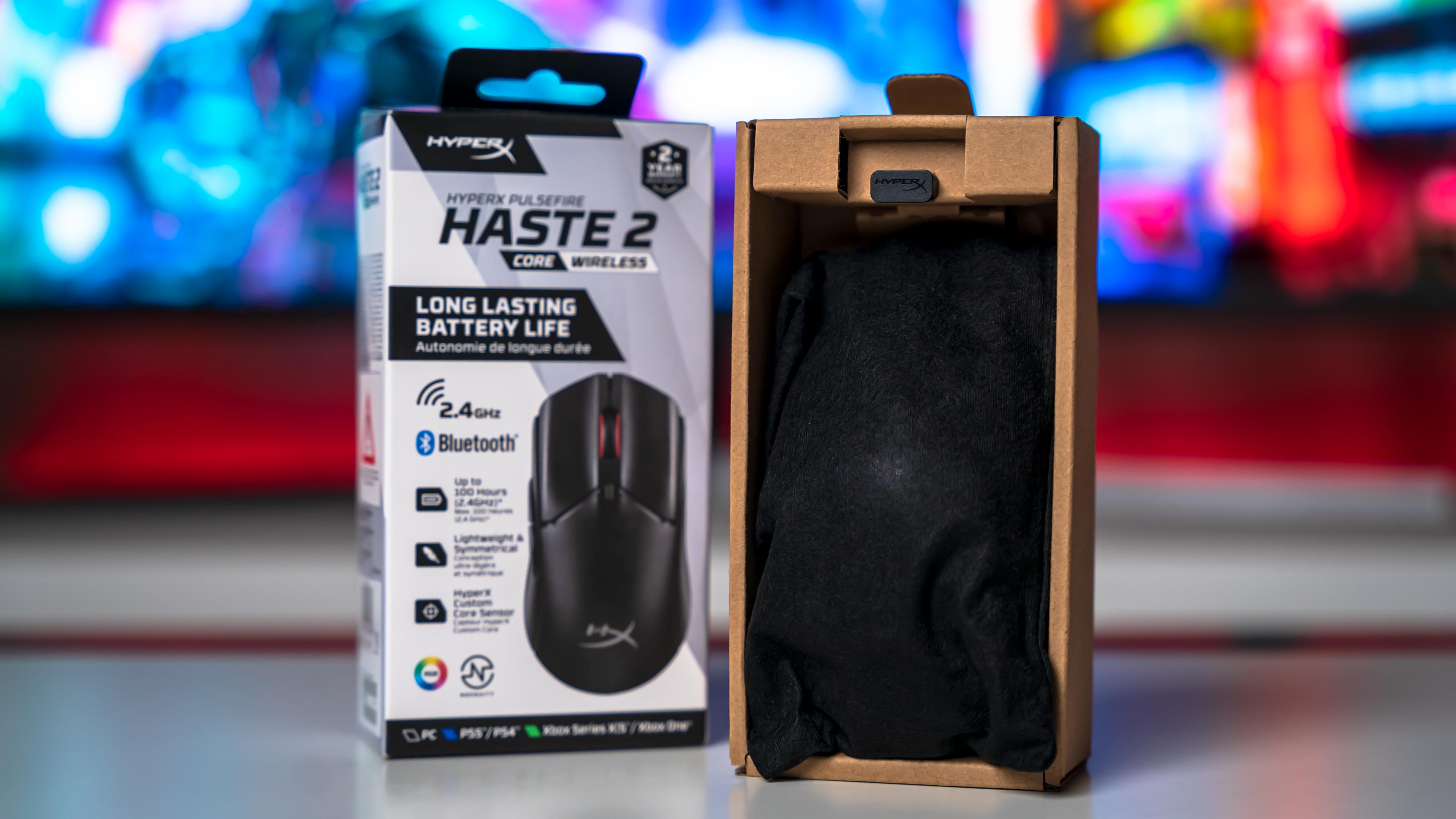HyperX Pulsefire Haste 2 Core Wireless Box (10) HyperX Pulsefire Haste 2 Core Wireless Box (10)