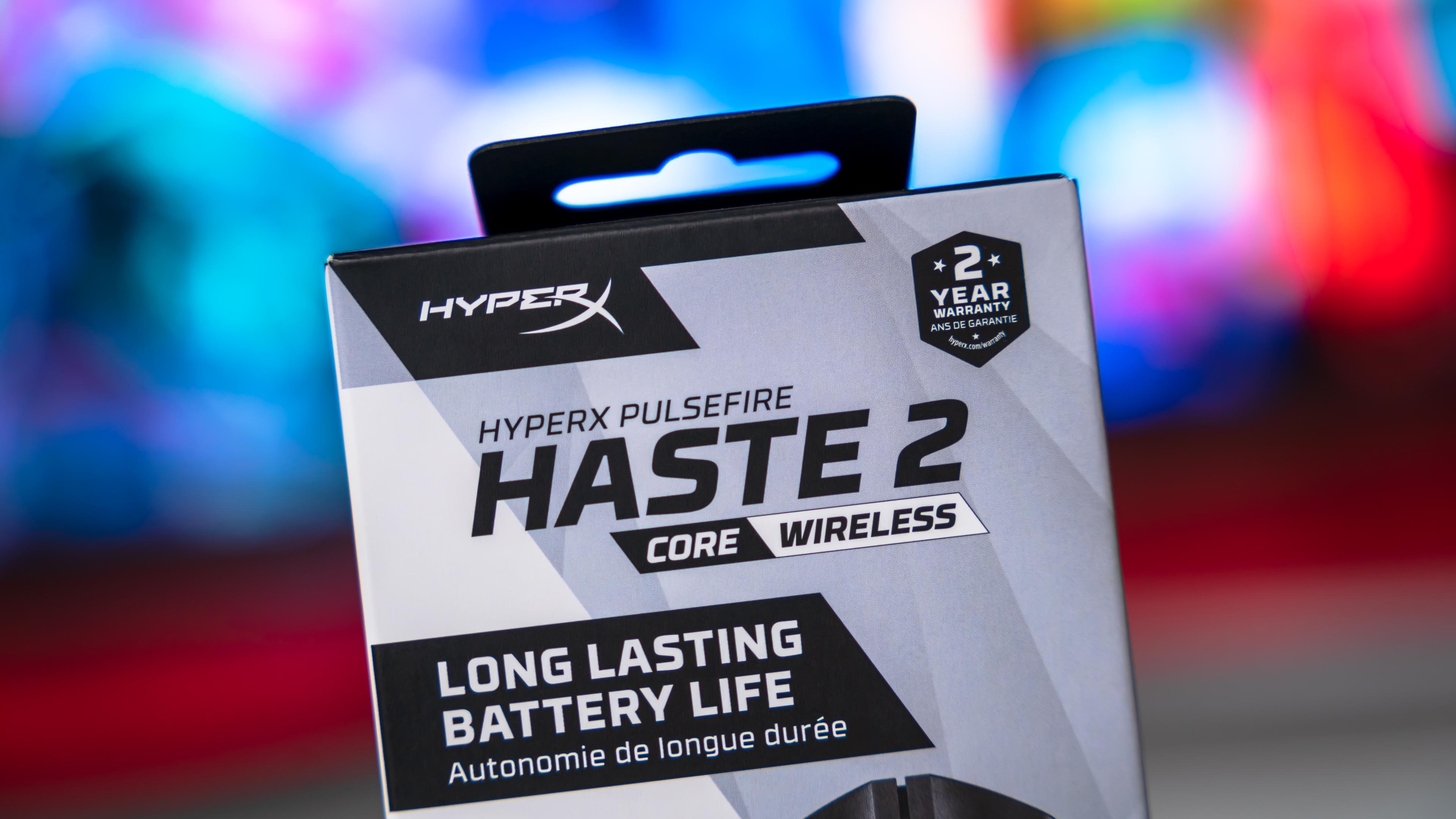 HyperX Pulsefire Haste 2 Core Wireless Box (2) HyperX Pulsefire Haste 2 Core Wireless Box (2)