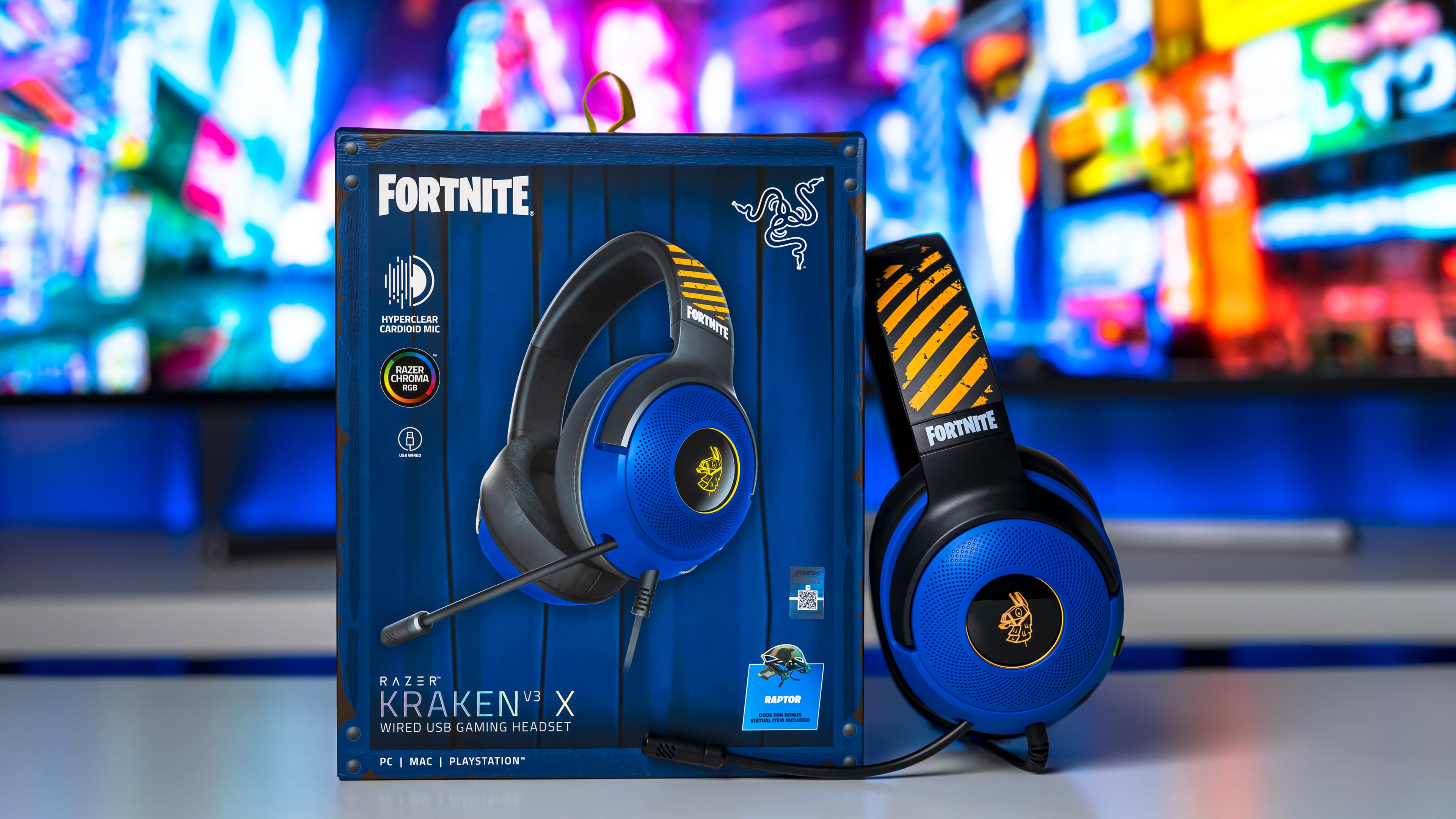 Razer Kraken V3 X Fortnite Edition