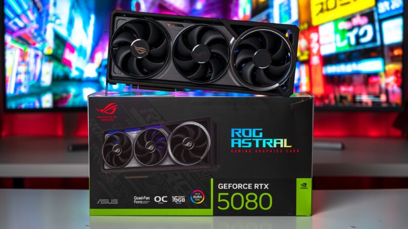 مراجعة ASUS ROG Astral RTX 5080 : بطاقة قوية بتصميم ثقيل فخم