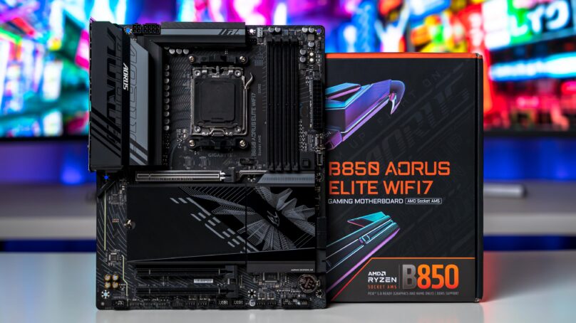 مراجعة Aorus B850 Elite WiFi7 : لوحة AMD AM5 بأداء جيد