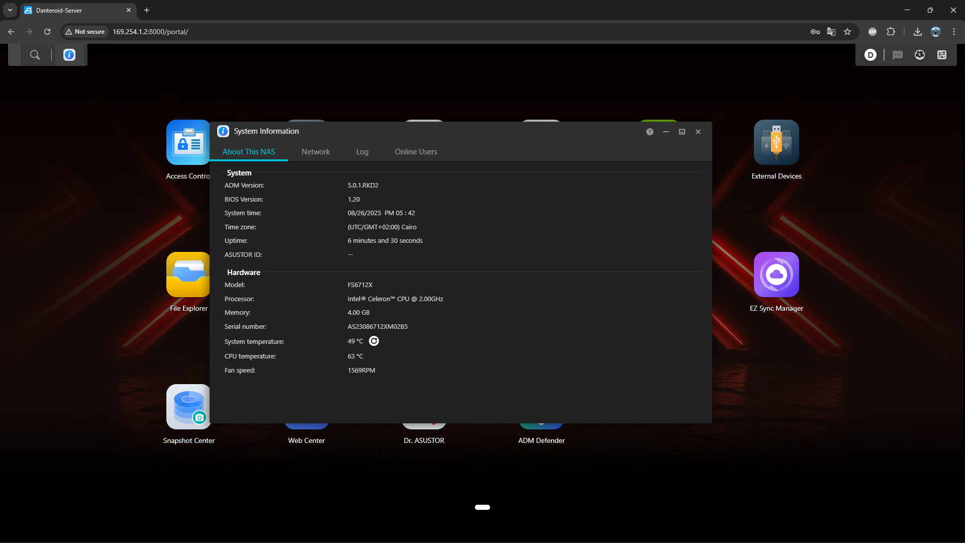 Asustor FS6712X Flashstor 12 Pro Software (5)