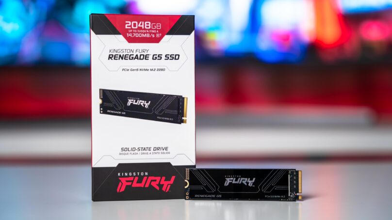 مراجعة Kingston Fury Renegade G5 2TB SSD M.2 الجيل الخامس