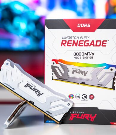 مراجعة ذواكر Kingston Fury Renegade RGB DDR5 8800Mhz 48GB