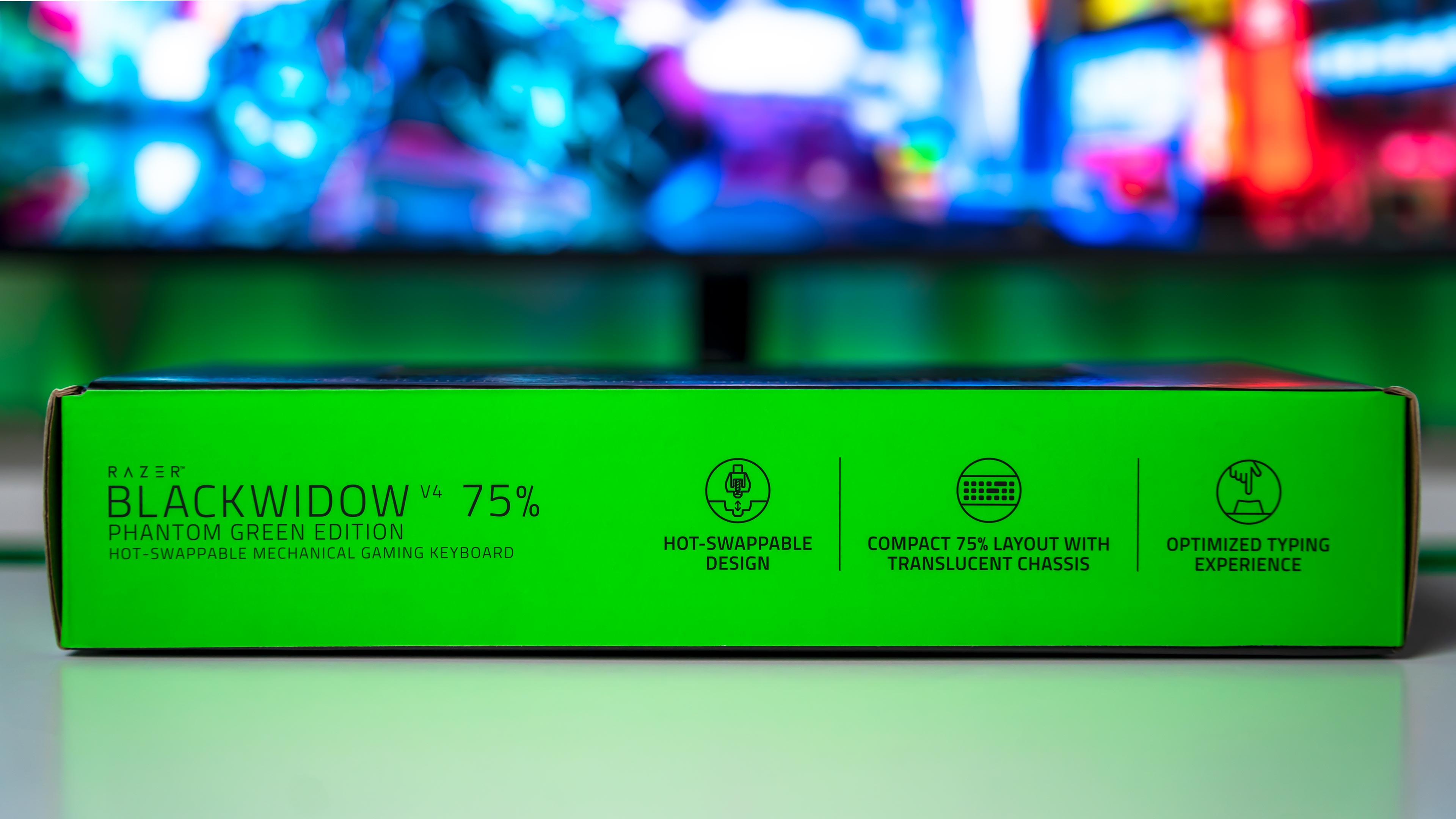 Razer Blackwidow V4 75% Phantom Green Edition Box (7)