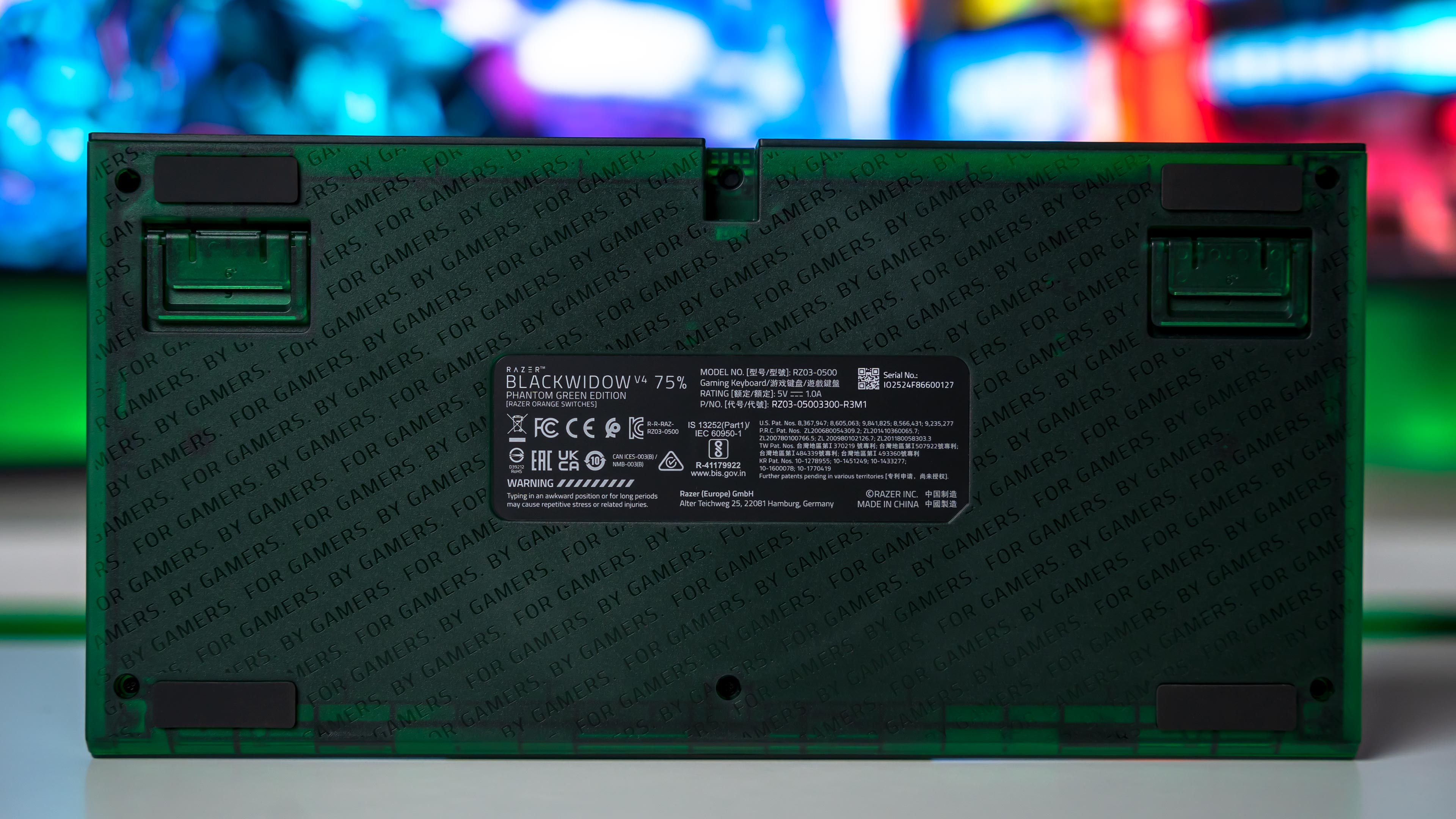 Razer Blackwidow V4 75% Phantom Green Edition Keyboard (9)