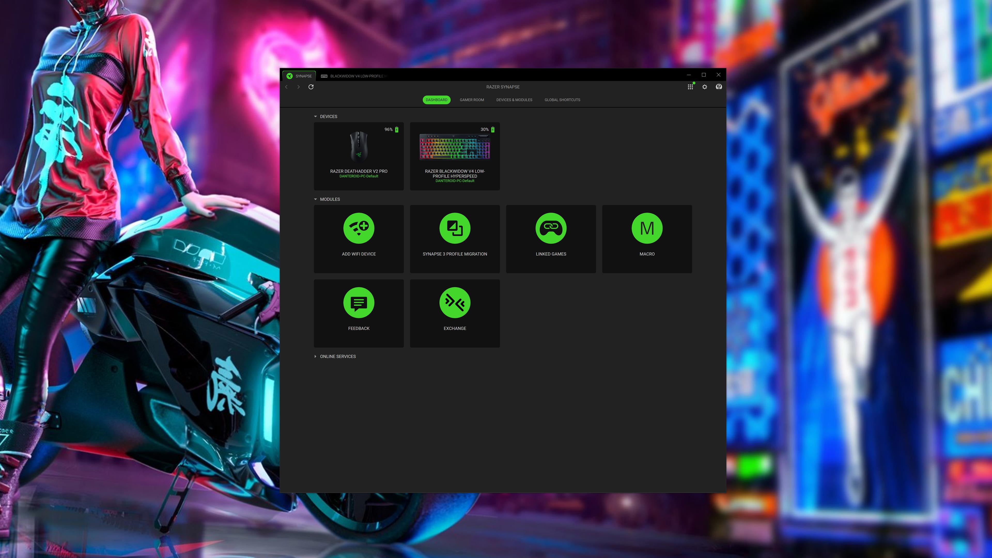 Razer BlackWidow V4 Low Profile HyperSpeed Synapse (1)