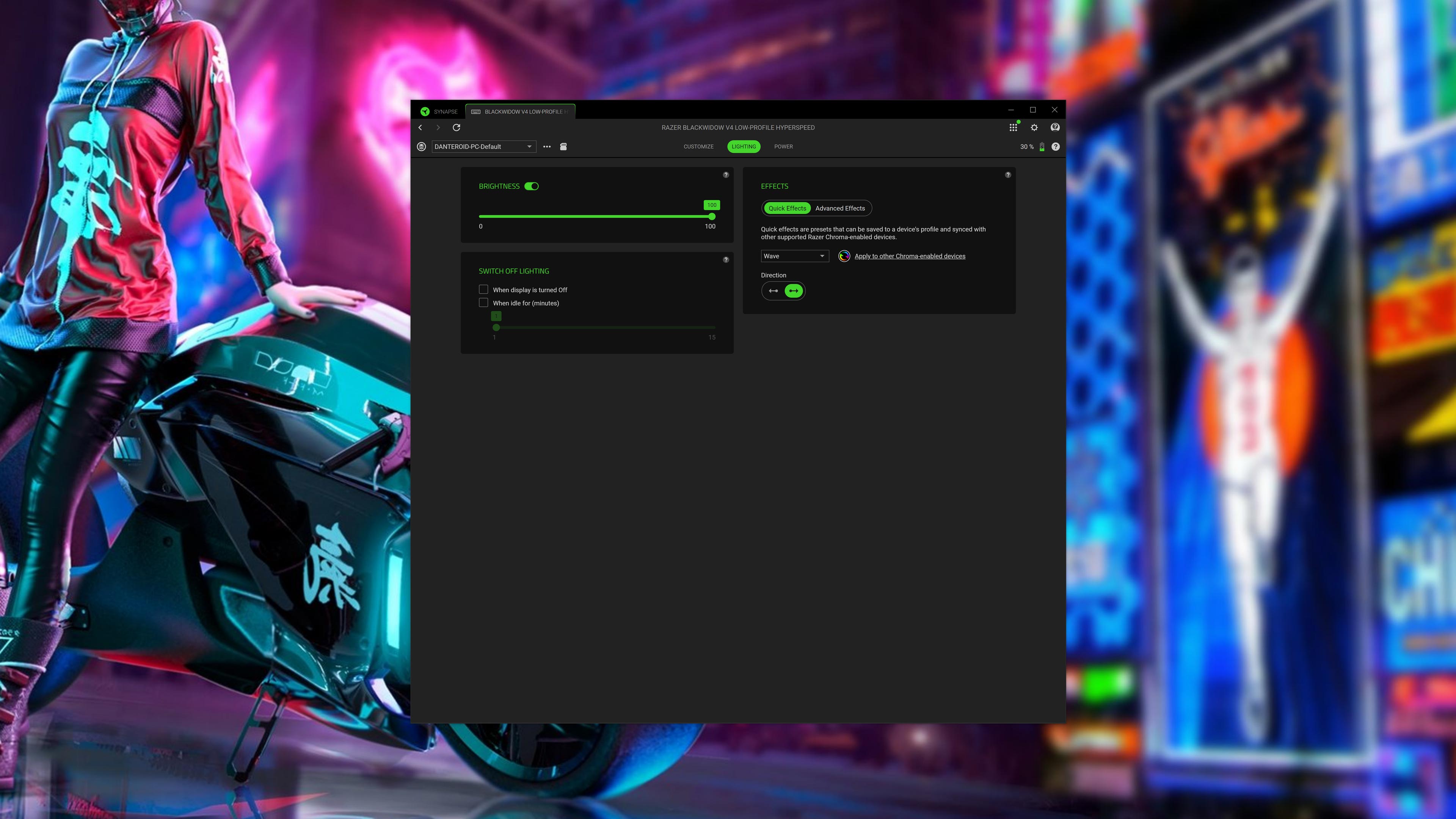 Razer BlackWidow V4 Low Profile HyperSpeed Synapse (3)