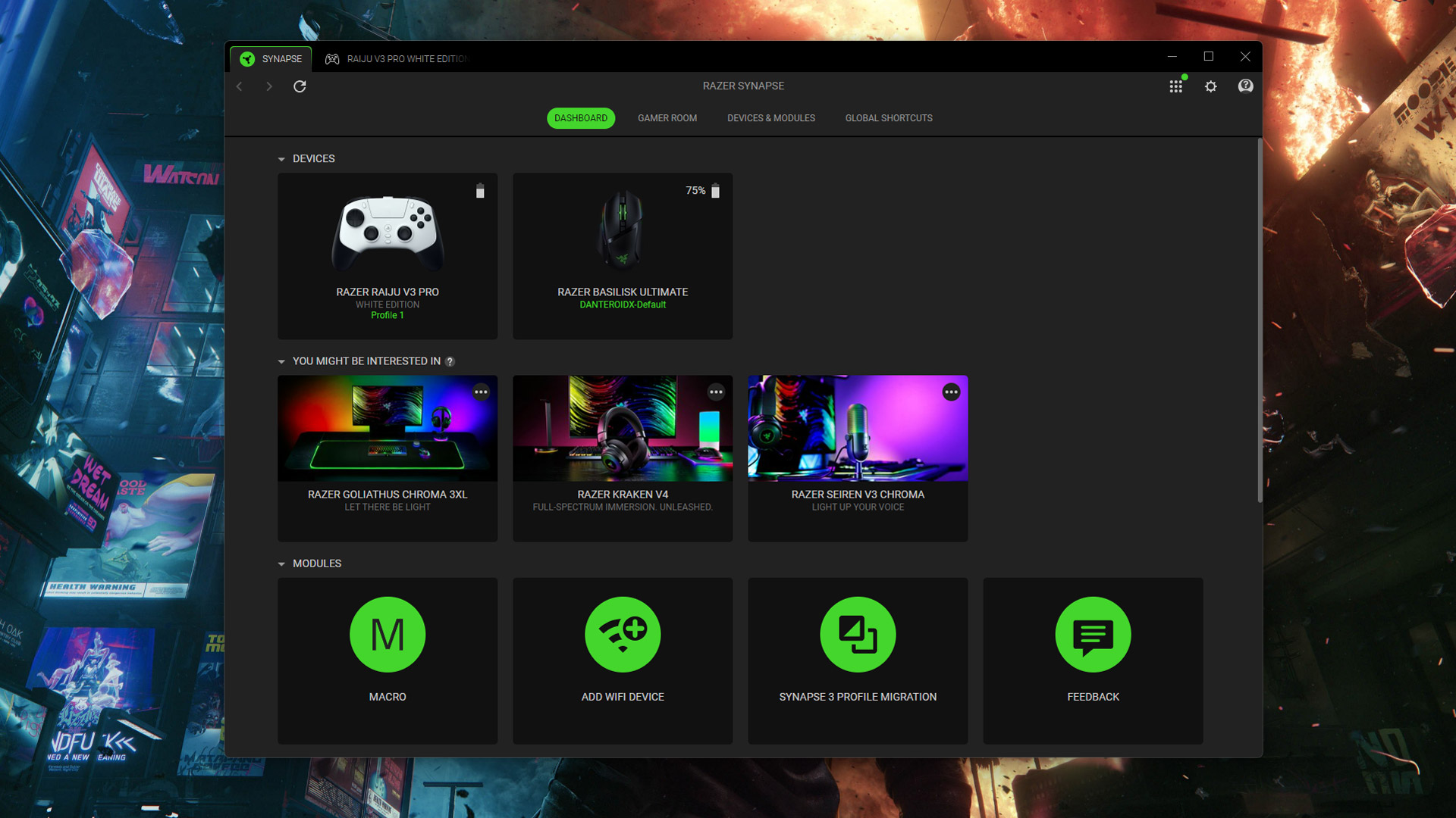 Razer Raiju V3 Pro Synapse (1)