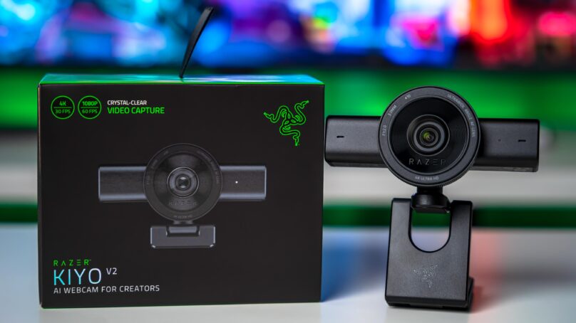 مراجعة Razer Kiyo V2 : أداء قوي بالذكاء الأصطناعي لقيمة رائعة