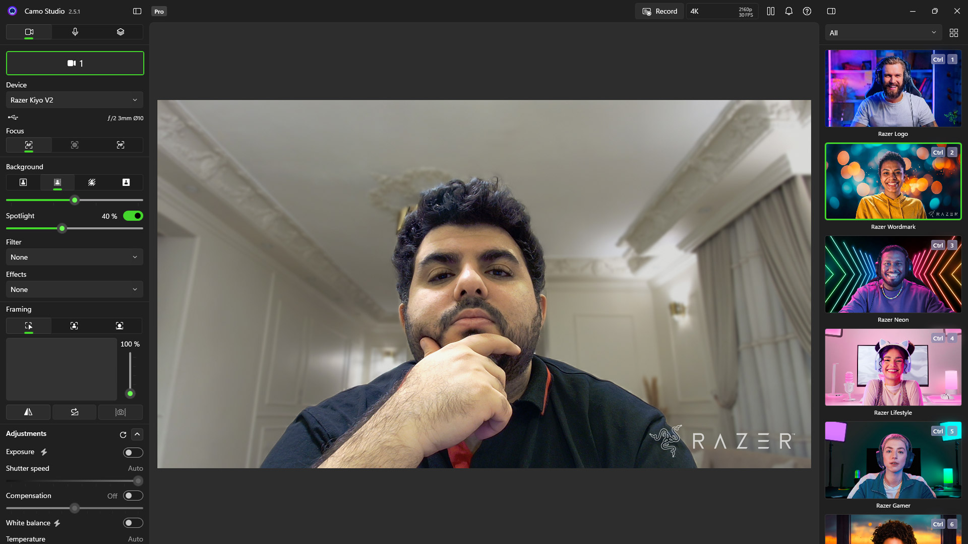 Razer Kiyo V2 Camo Studio Pro