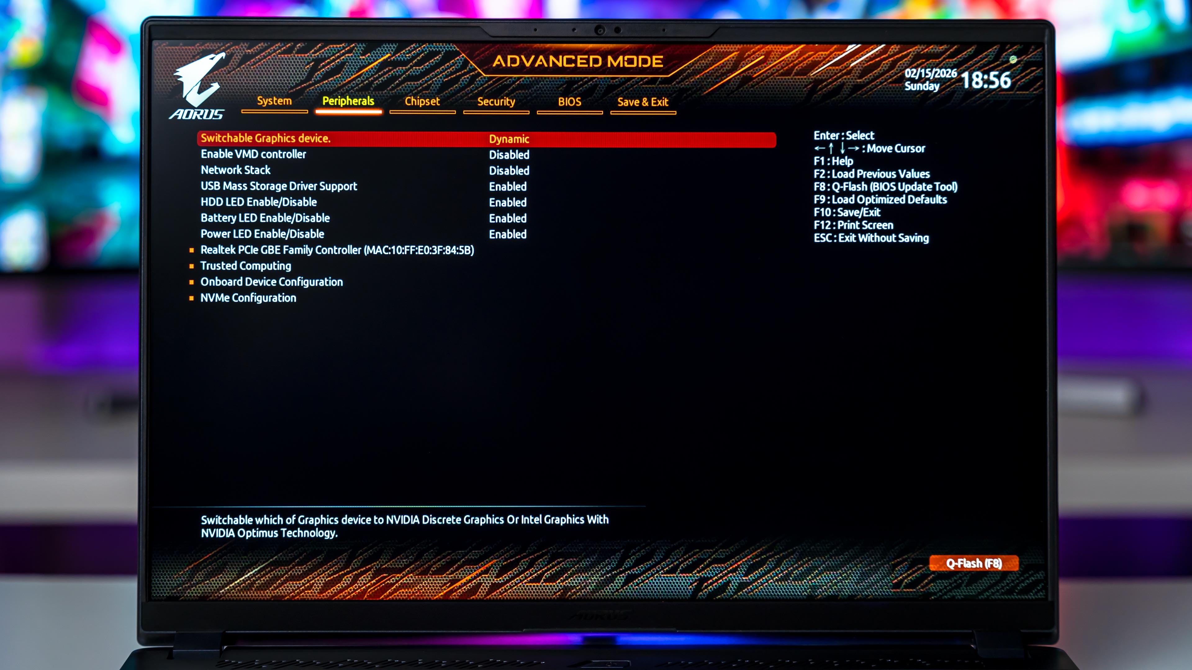 Aorus Elite 16 AE6H Bios (1)