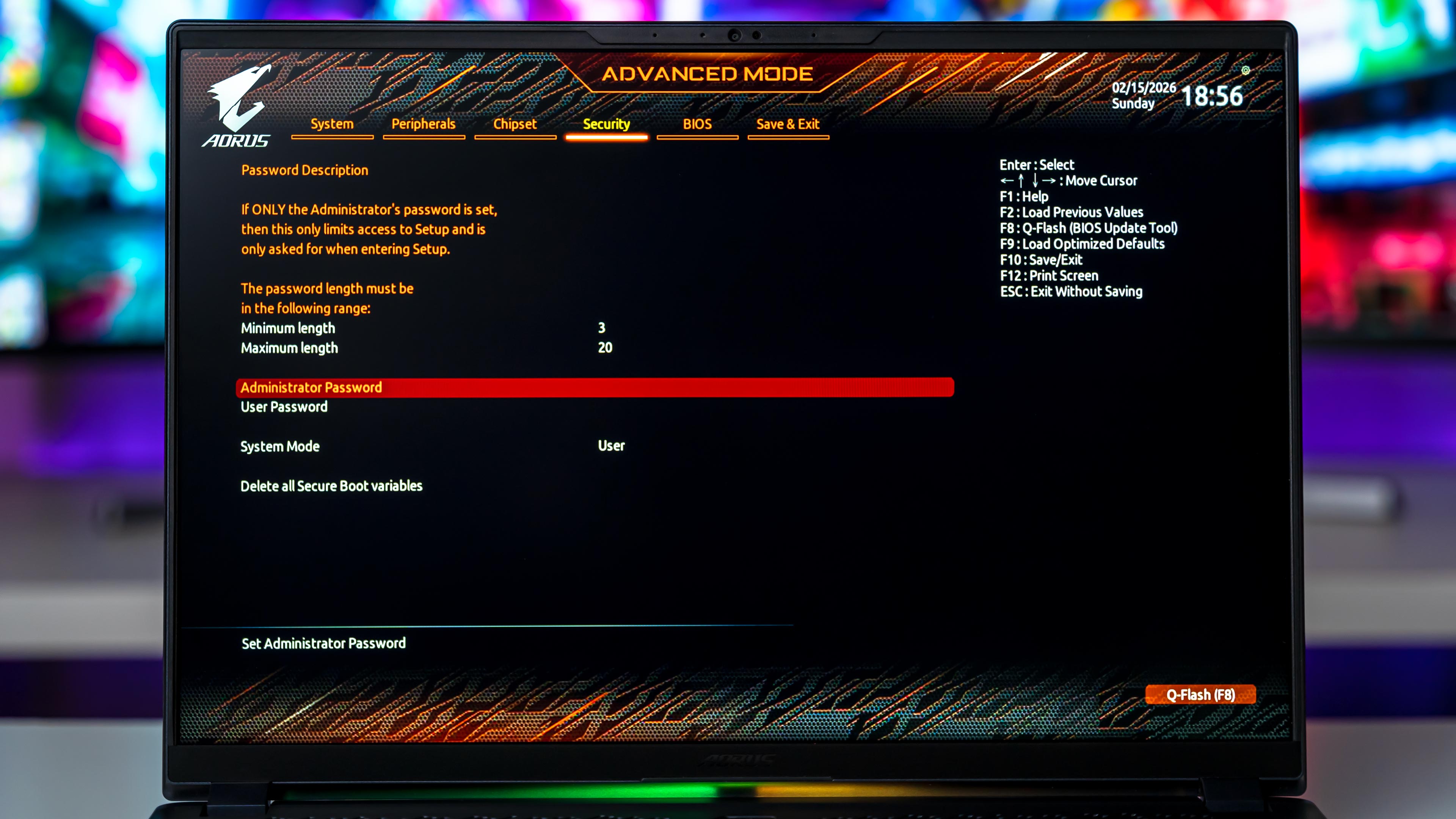Aorus Elite 16 AE6H Bios (3)