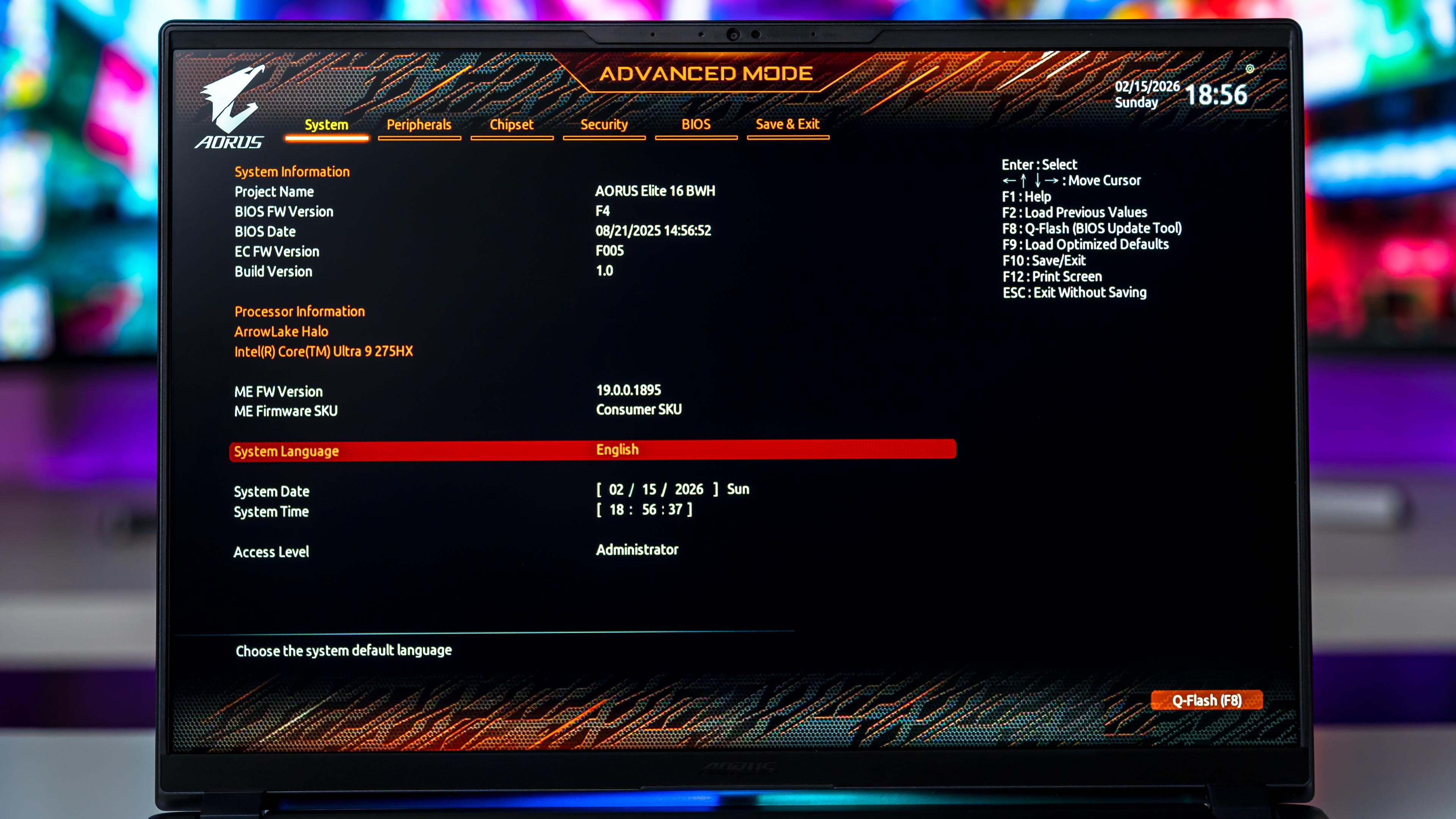 Aorus Elite 16 AE6H Bios (6)