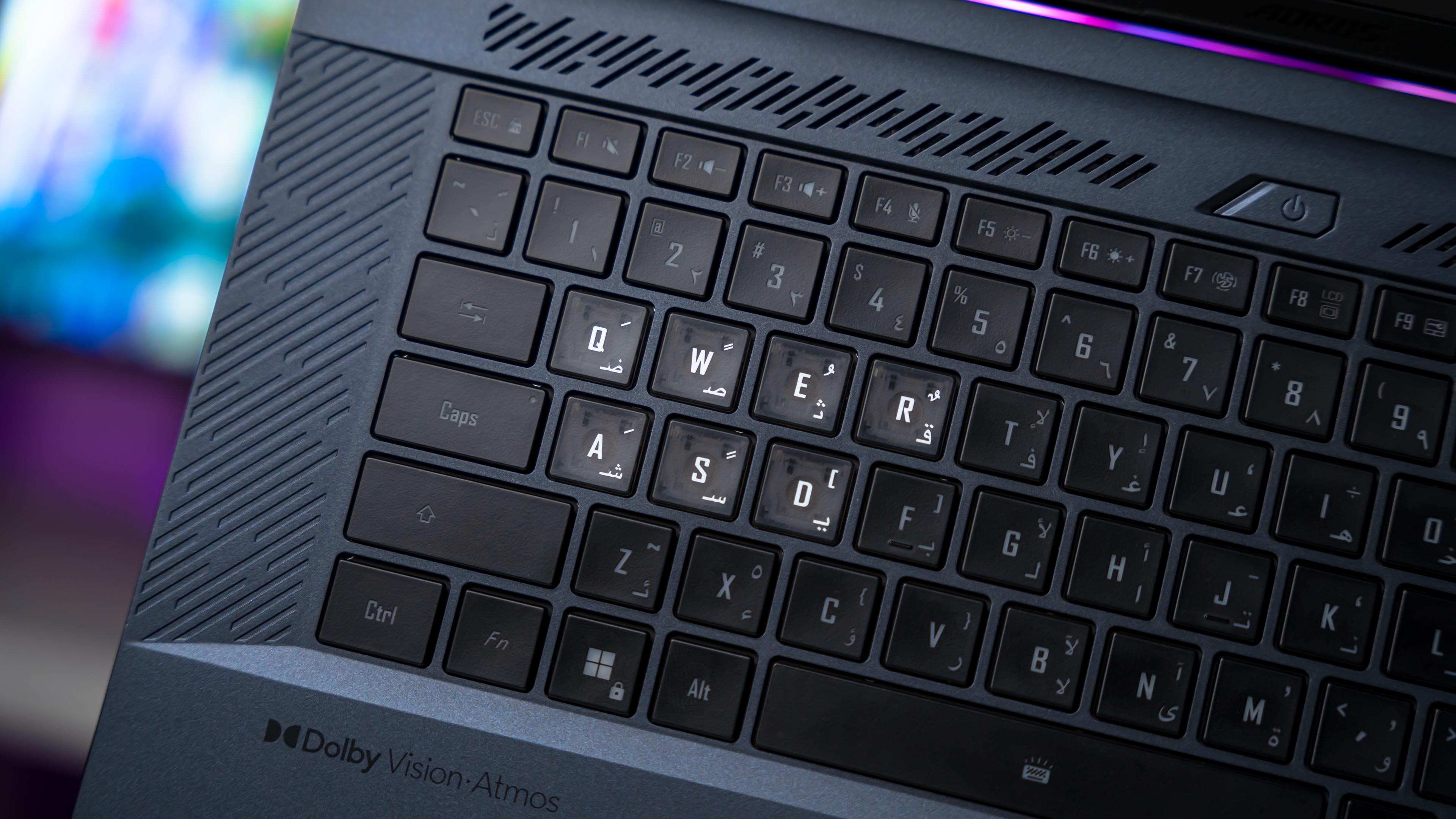 Aorus Elite 16 AE6H Keyboard (7)