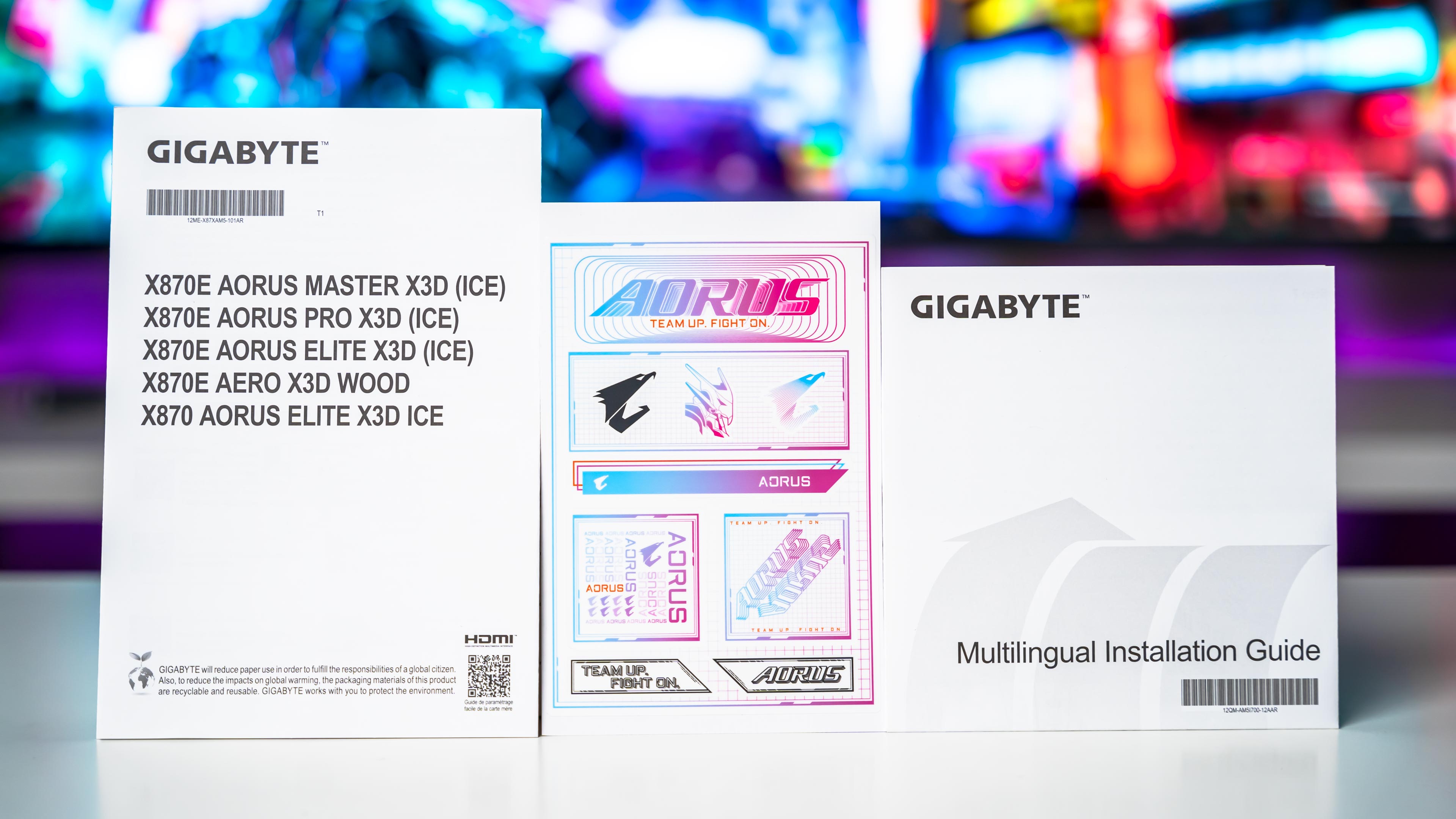 Aorus X870E Master X3D ICE Box (10)