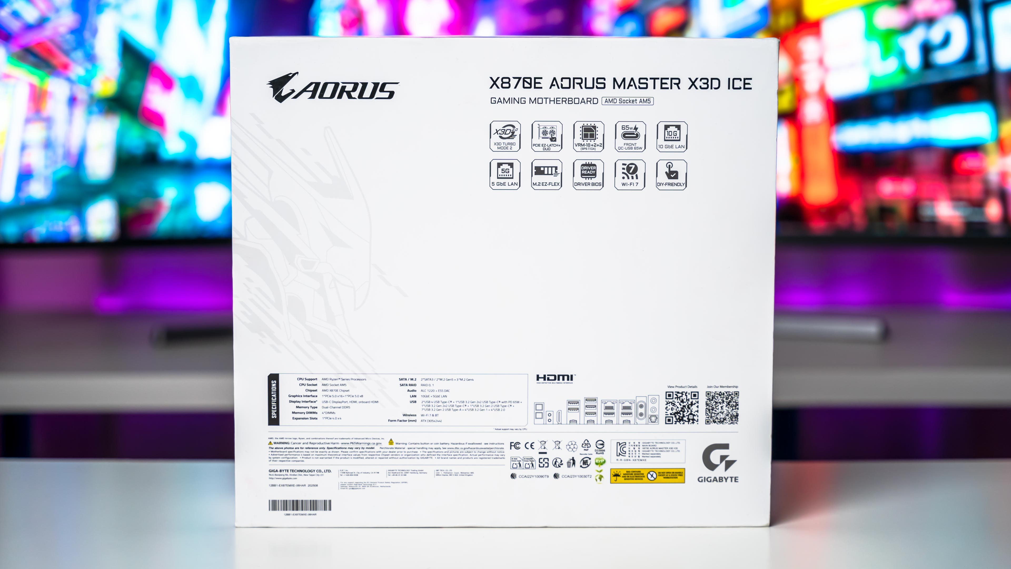 Aorus X870E Master X3D ICE Box (3)