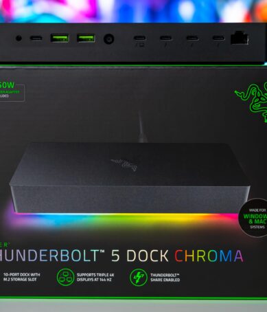 مراجعة Razer Thunderbolt 5 Dock Chroma : وحدة توصيل للفئة العليا