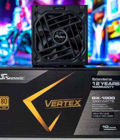مراجعة Seasonic Vertex GX-1000 : الجودة والهدوء