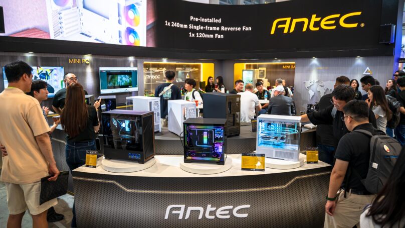شركة Antec بمعرض كمبيوتيكس 2026 صناديق بتبريد قوي وأكسسوارات جديدة