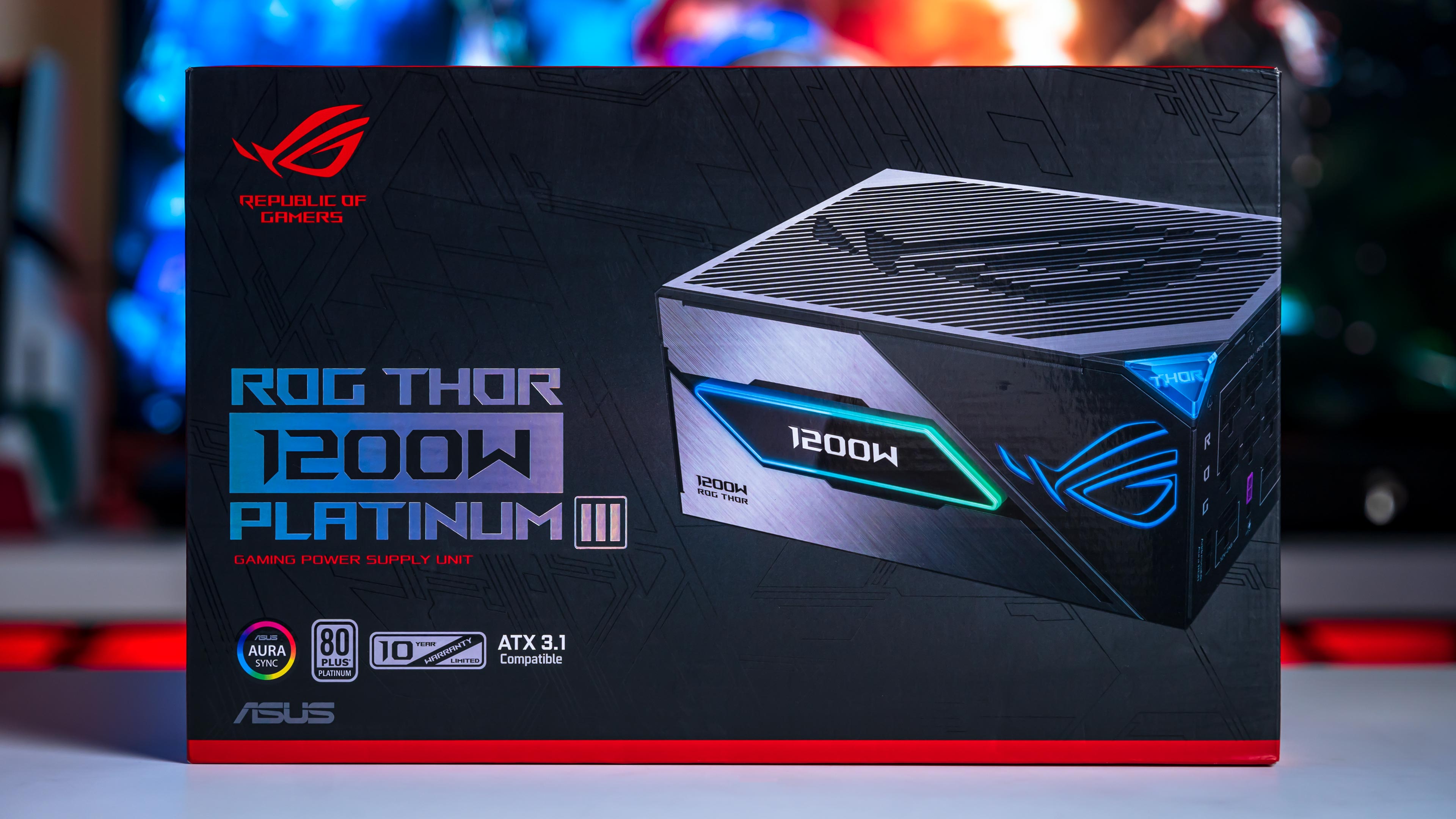 ASUS ROG THOR 1200W Platinum III Box (1)