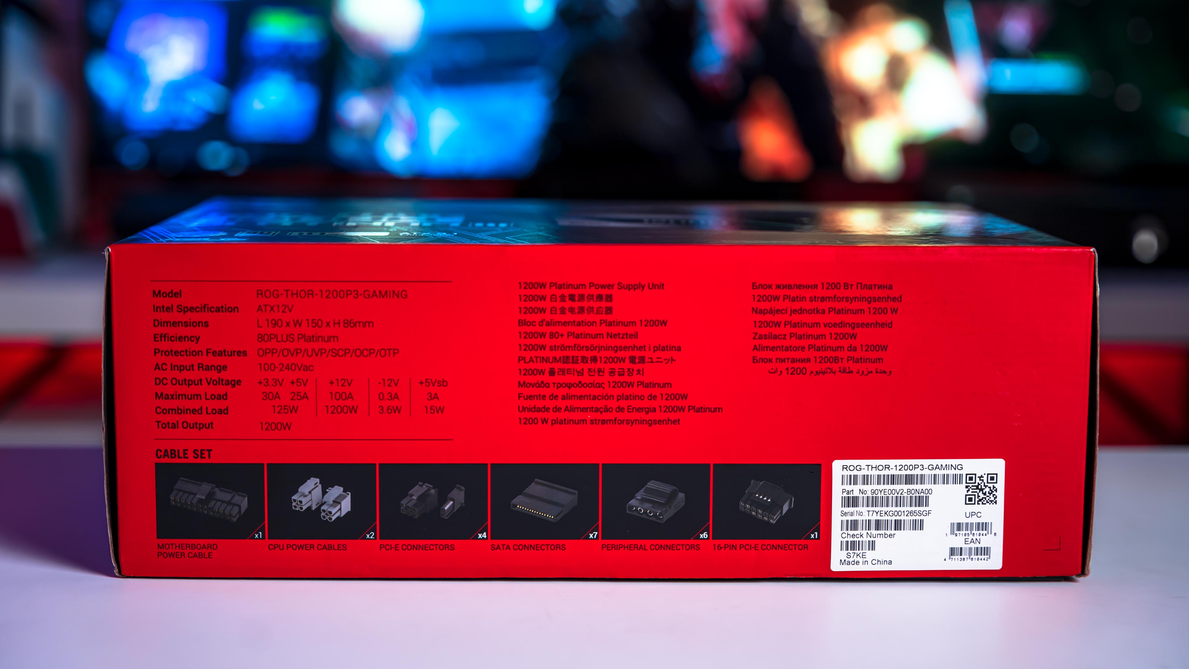 ASUS ROG THOR 1200W Platinum III Box (3)