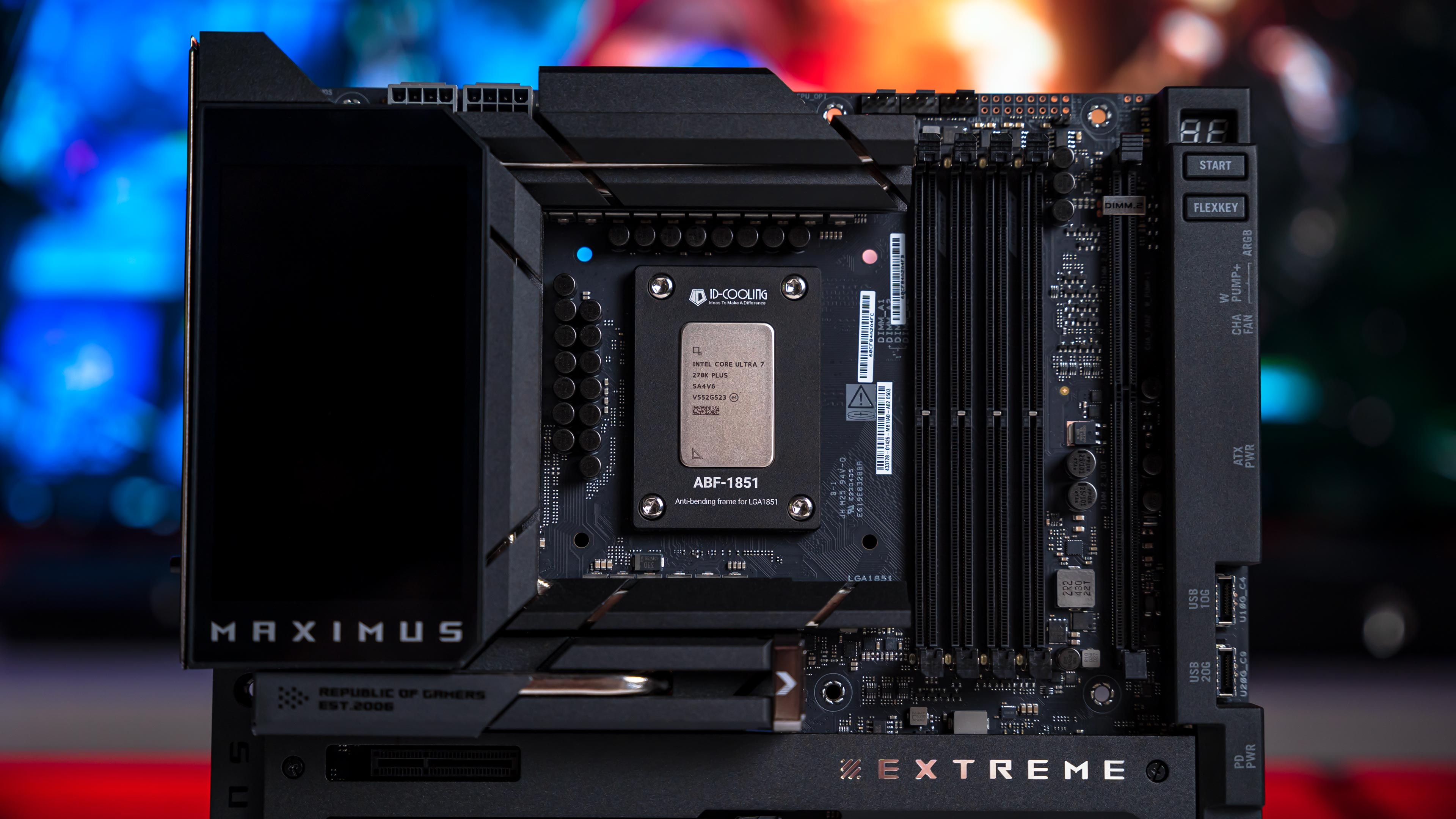 Intel Core Ultra 2 Plus ROG Setup (2)